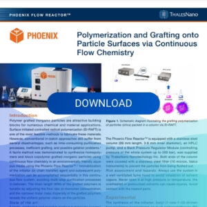 Polymerization and grafting onto particle surfaces