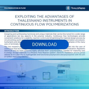 PHX - Polymerization app note