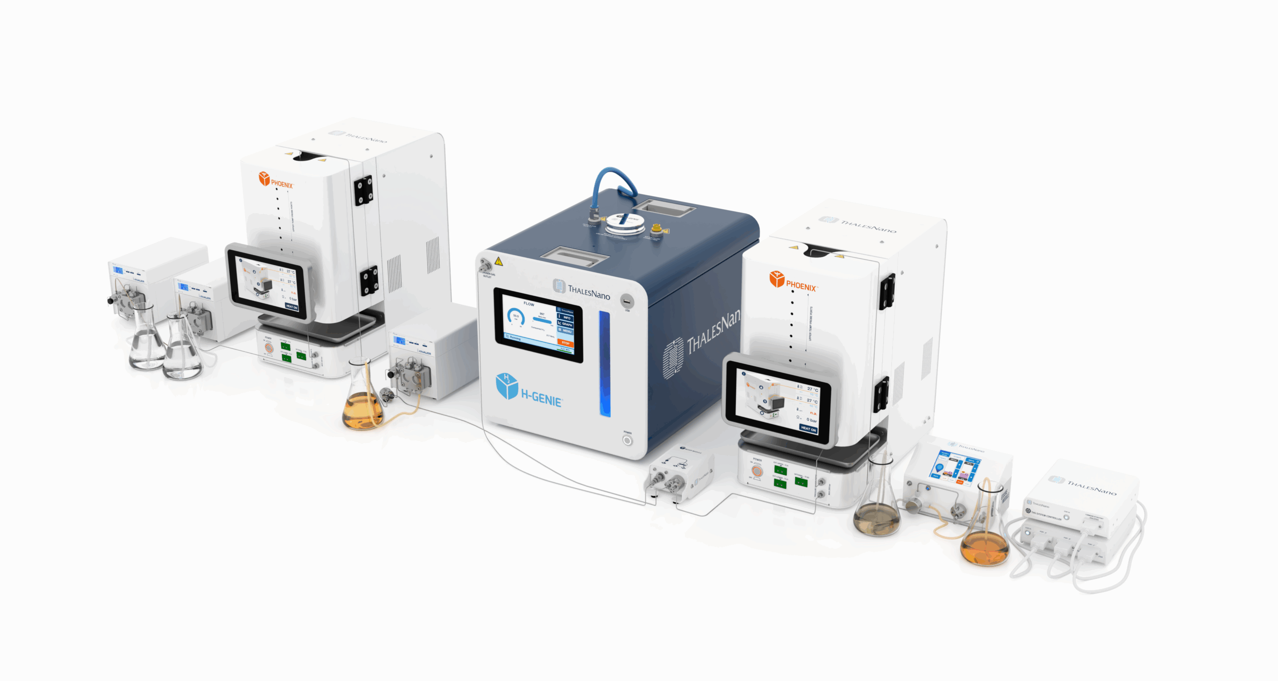 ThalesNano Instrument Fleets Modular fleet flow reactor system